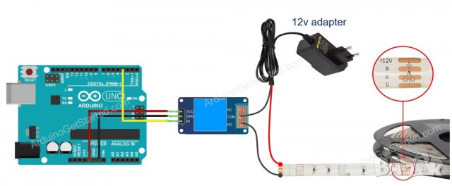 Релеен модул Вход 12V с индикатори. Управление на 10А/250VAC или 30VDC, снимка 4 - Друга електроника - 38753459