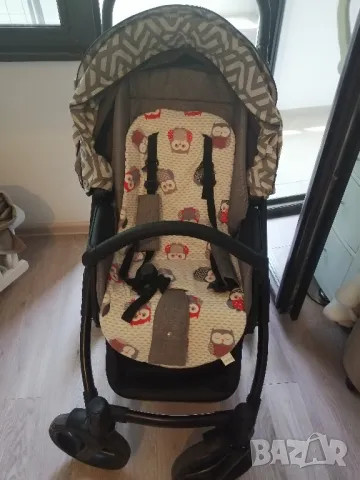 Бебешка количка 2 в 1 Bebetto Nitello , снимка 5 - Детски колички - 49702433