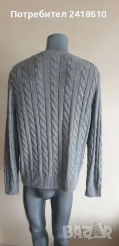 POLO Ralph Lauren Cable Cotton / Knit Mens Size M НОВО! ОРИГИНАЛ! Мъжки Пуловер!, снимка 4 - Пуловери - 48253386