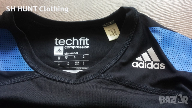 Adidas Techfit Compression Thermo Размер M термо блуза 51-66, снимка 7 - Блузи - 52217263