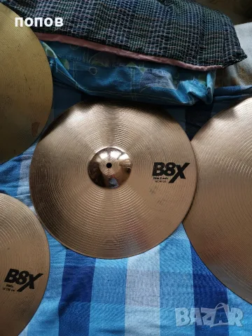 Sabian 8bx 20''/16''/14 hi hat , снимка 2 - Ударни инструменти - 56251241