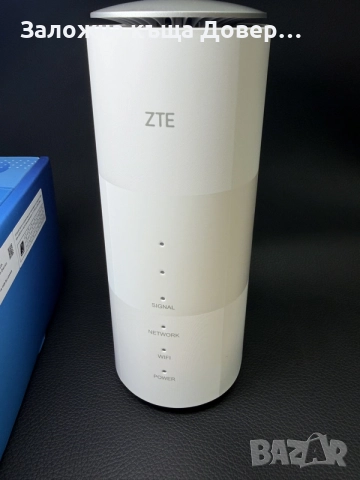 5G рутер ZTE чисто нов сим карта Wifi отключен всички оператори, снимка 3 - Рутери - 56139054