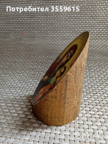 дървена икона от Рилския манастир, снимка 2 - Икони - 42281425