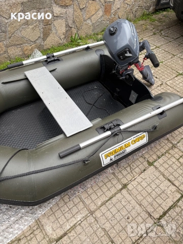 Лодка с мотор Ямаха 2,5, снимка 4 - Екипировка - 53400216