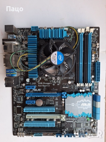 Asus P8Z77-V PRO/THUNDERBOLT/Z77/  LGA1155, снимка 9 - Дънни платки - 52013203