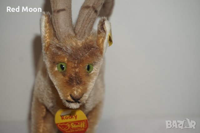 Vintage Рядка Колекционерска Коза Rocky Steiff Made In Germany от 1960г, снимка 3 - Колекции - 44225825