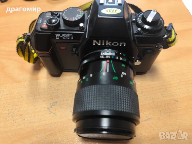 Nikon F-301 , снимка 10 - Фотоапарати - 49841866