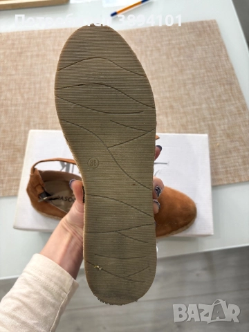 Еспадрили дамски сандали естествена кожа , снимка 4 - Сандали - 52963435