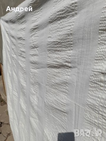Стара кенарена покривка за легло,чаршаф #5, снимка 3 - Други ценни предмети - 34063398