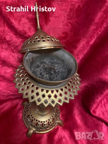 Свещници и кандило, снимка 5 - Антикварни и старинни предмети - 53278547