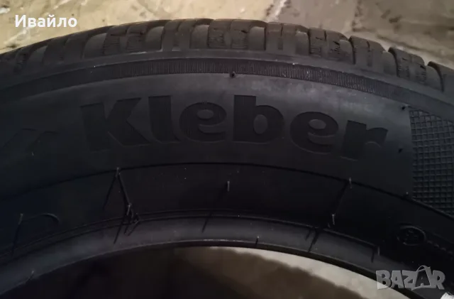 Продавам 2 броя всезони гуми 205.60.16 на 1 сезон дот 2023 Kleber , снимка 4 - Гуми и джанти - 56225649