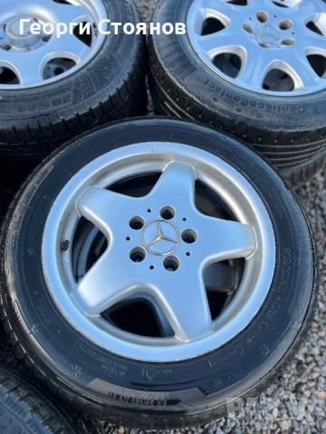 •	⭐ Оригинални джанти Mercedes с гуми – отлични!, снимка 5 - Гуми и джанти - 53057527