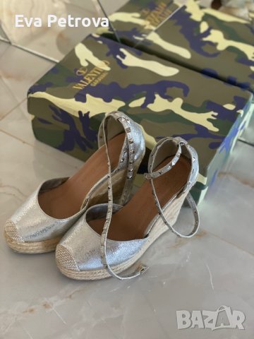 Сандали Еспадрили по модел на Валентино valentino 38 39, снимка 10 - Сандали - 25015475