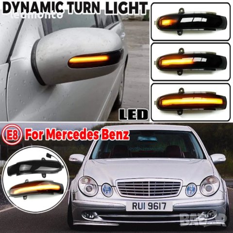 Мигачи огледала мерцедес мигачи  W211 S211 W463 мигач в огледало Mercedes , снимка 2 - Части - 40580248