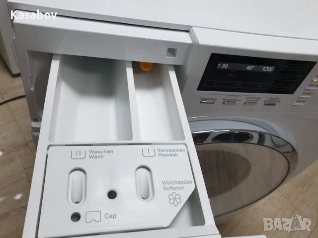 Miele W1 TwinDos Пералня Миеле 12м Гаранция, снимка 6 - Перални - 53461571