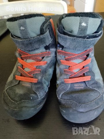 Зимни затворени обувки, н 28, Декатлон, снимка 5 - Детски обувки - 42493958