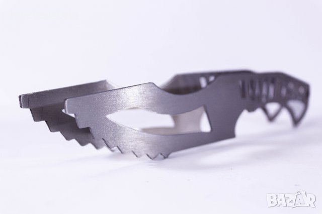 Щипки за въглени INVICTUS STAINLESS, снимка 4 - Наргилета - 40066622