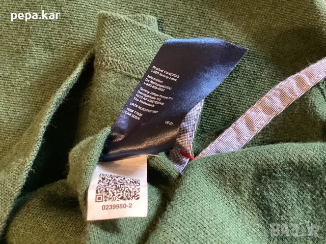 TOMMY HILFIGER М  Мъжка  блуза с къс ръкав , снимка 4 - Блузи - 56223408
