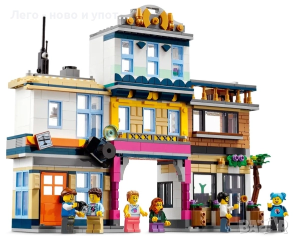 НОВО LEGO Creator 3 в 1 31141 - Главна улица, снимка 4 - Конструктори - 52054266