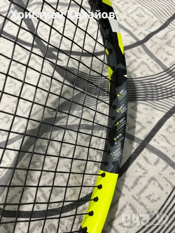 Babolat Pure Aero 100 - 300гр. - грип 3, снимка 6 - Тенис - 53830305