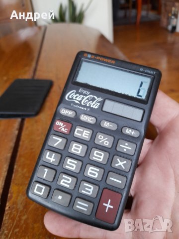 Стар калкулатор Кока Кола,Coca Cola , снимка 3 - Колекции - 42114168