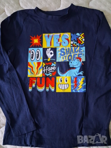 Блуза с дълъг ръкав за момче, снимка 2 - Детски Блузи и туники - 51445018