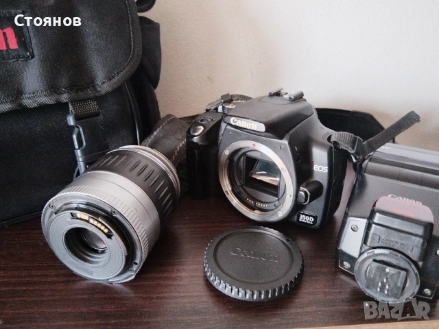 DSLR камера Canon 350D Japan, снимка 2 - Фотоапарати - 48601432