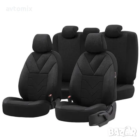  Тапицерия OTOM за седалки Темпо ТМР 1501 Черно