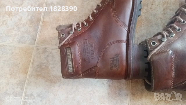 обувки CAT Steel toe 45 номер, снимка 8 - Други - 53781683