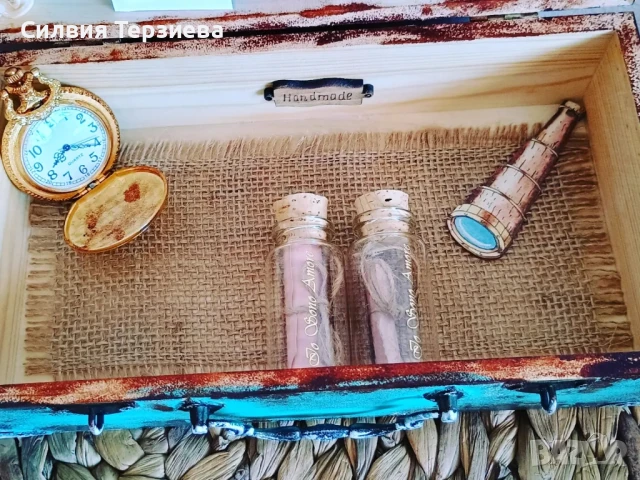 Подаръчен куфар "Passion for life" с вътрешна декорация , снимка 7 - Декорация за дома - 50808714