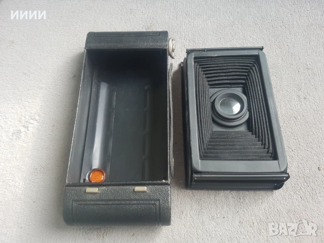Мехов фотоапарат камера EASTMAN KODAK 2, снимка 6 - Антикварни и старинни предмети - 53439050