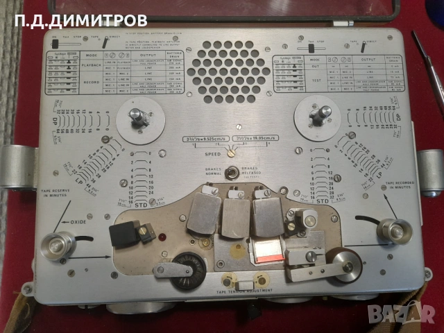  портативен ролков магнетофон Nagra IS. , снимка 2 - Радиокасетофони, транзистори - 53602396