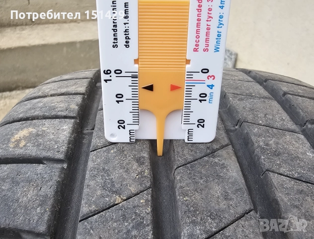 BRIDGESTONE TURANZA летни гуми 16 цола 225 60 16 перфектни, снимка 2 - Гуми и джанти - 52365239