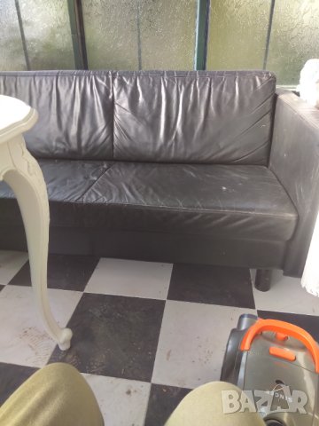 Кожен диван и канапе намалени , снимка 1 - Дивани и мека мебел - 42720581
