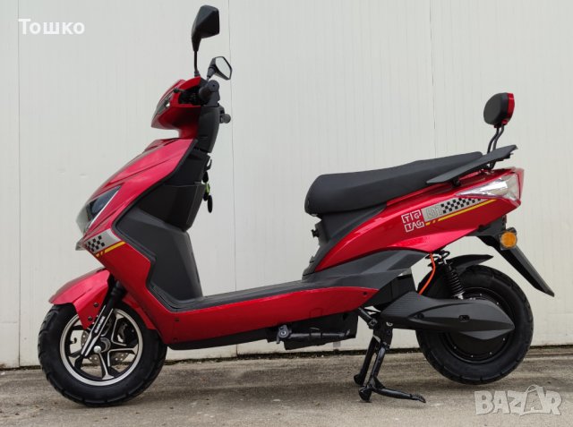 Електрически скутер EcoWay модел ZG-S 2000W 72V 20Ah, снимка 7 - Мотоциклети и мототехника - 41392038