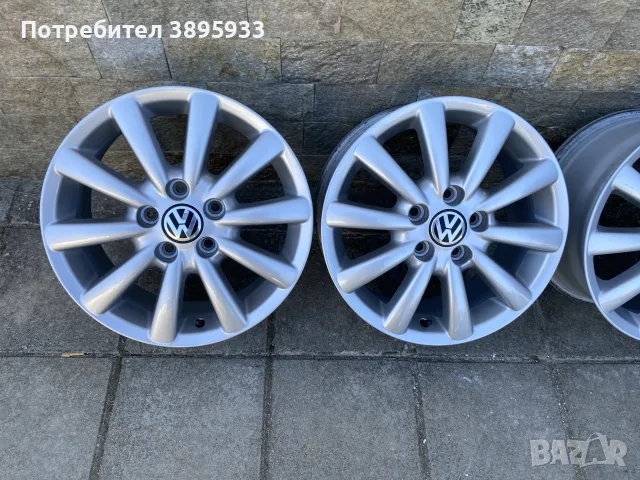 Оригинални джанти на VW Sharan / Seat Alhambra / Ford Galaxy 16”, снимка 2 - Гуми и джанти - 56127995