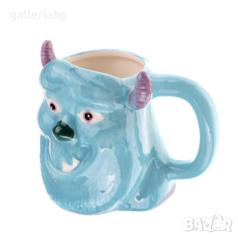 3D керамична чаша Съли, Таласъми ООД – анимационен герой 200 мл, снимка 3 - Чаши - 51681621