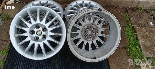 4бр ляти джанти 6.5J16 ЕТ41.5. 5x95. Стават на Alfa Romeo 147, 156 и др. Внос от Германия, снимка 4 - Гуми и джанти - 49863792