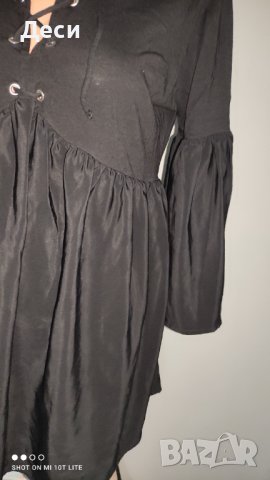 РАЗПРОДАЖБА черна красива блузка на H&M, снимка 9 - Ризи - 38709010