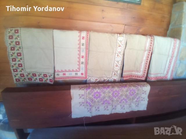 Бродирани карета., снимка 4 - Покривки за маси - 51794763