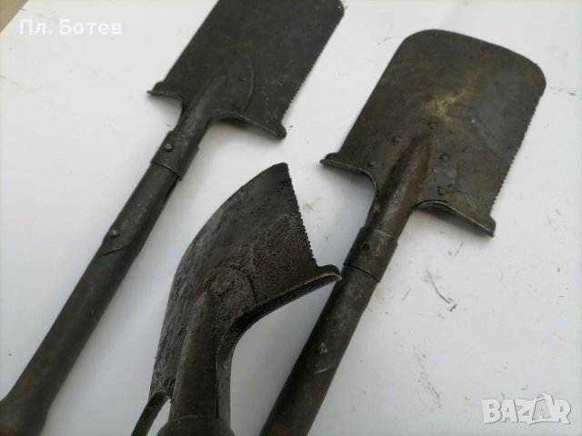 Стара военна лопата  ПСВ , снимка 2 - Антикварни и старинни предмети - 41669748