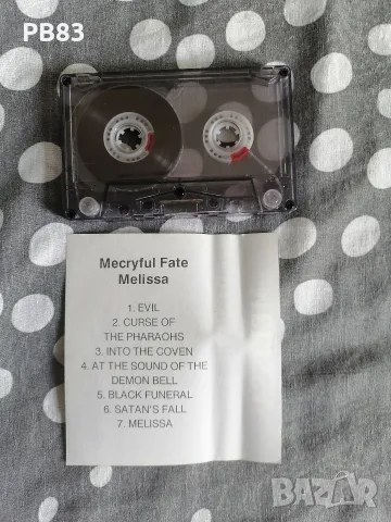 Mercyful fate - Melissa (Аудио Касета) Heavy Metal King Diamond , снимка 3 - Аудио касети - 56149746