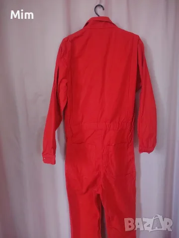 3XL Мъжки работен, червен гащеризон , снимка 7 - Спортни дрехи, екипи - 56051048