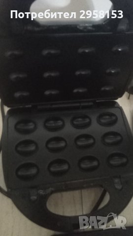 гофретник със сменяеми плочи може бартер за скара, снимка 3 - Гофретници - 40257533