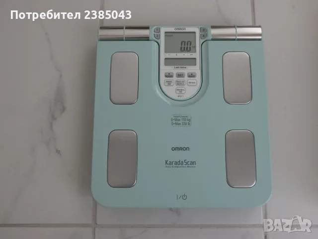 Omron BF511 везна, кантар, монитор за телесен състав, снимка 4 - Други - 55943351