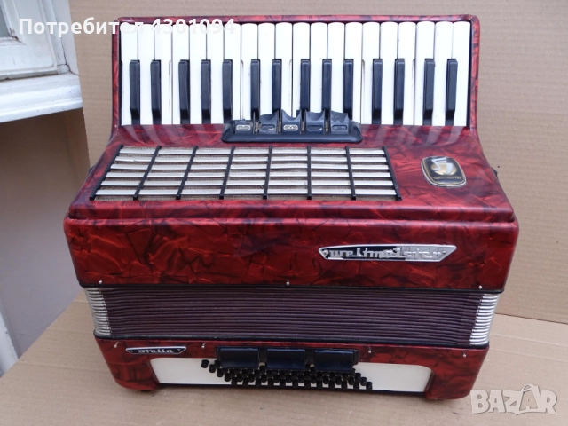 Акордеон Велтмайстер Стела 60 баса, снимка 2 - Акордеони - 51682683