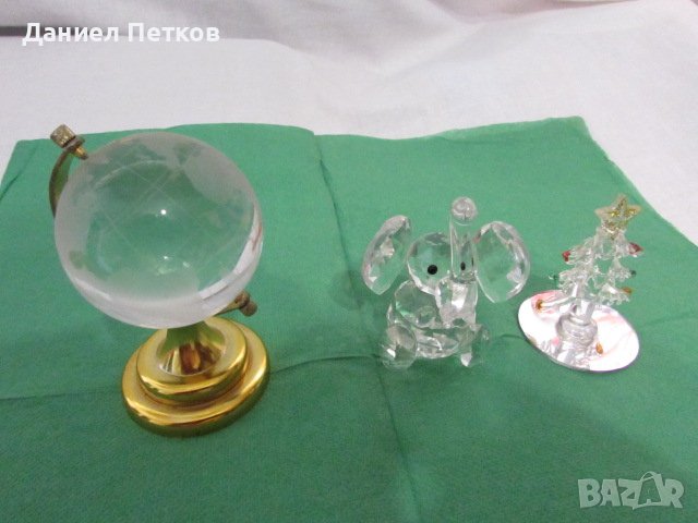 кристални фигурки на животни и синя бонбониера, снимка 4 - Други ценни предмети - 41320547