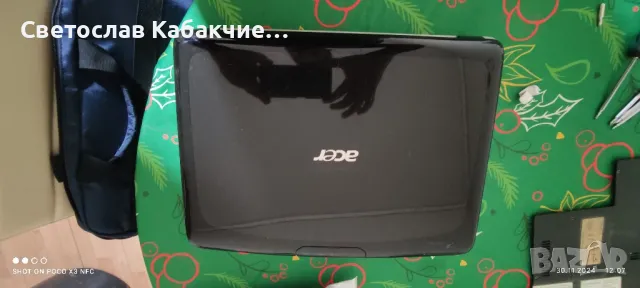 Продавам работещ лаптоп цял за части без хард и видеокарта, снимка 5 - Части за лаптопи - 48164088