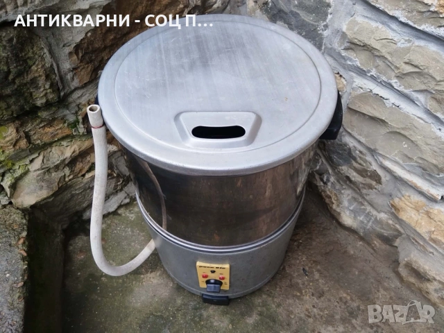 Стара Соц Българска Пералня РОСА 01 / 1988 г. / РАБОТЕЩА!, снимка 2 - Антикварни и старинни предмети - 53223049