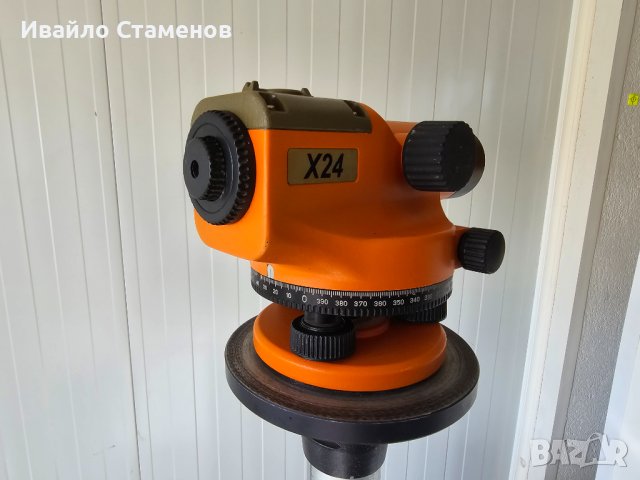 Автоматичен, оптичен нивелир Nedo X24, снимка 7 - Други инструменти - 44398270